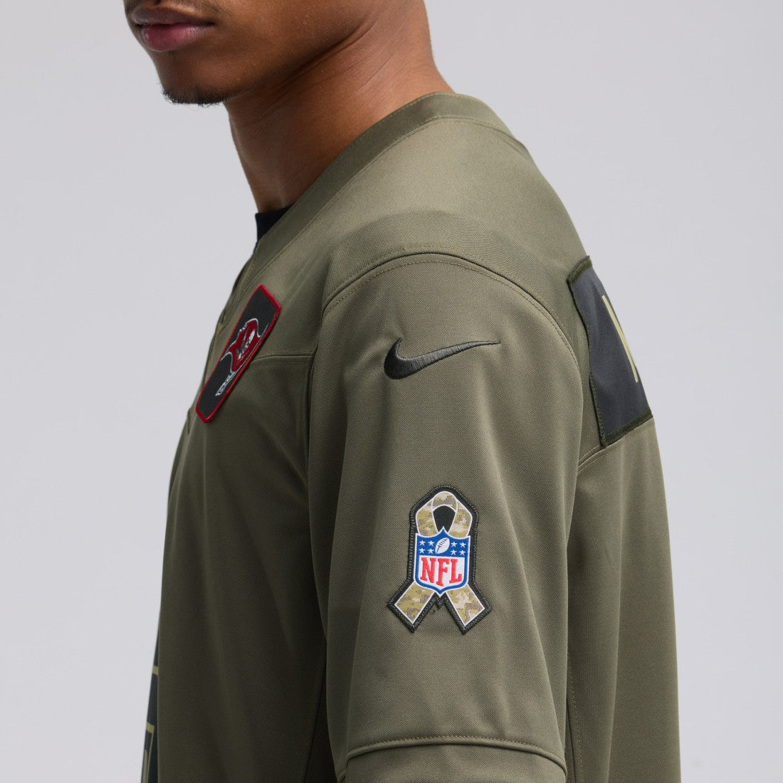 Baker Mayfield Tampa Bay Buccaneers 2025 Salute to Service Limited Jersey - Olive Jerseys