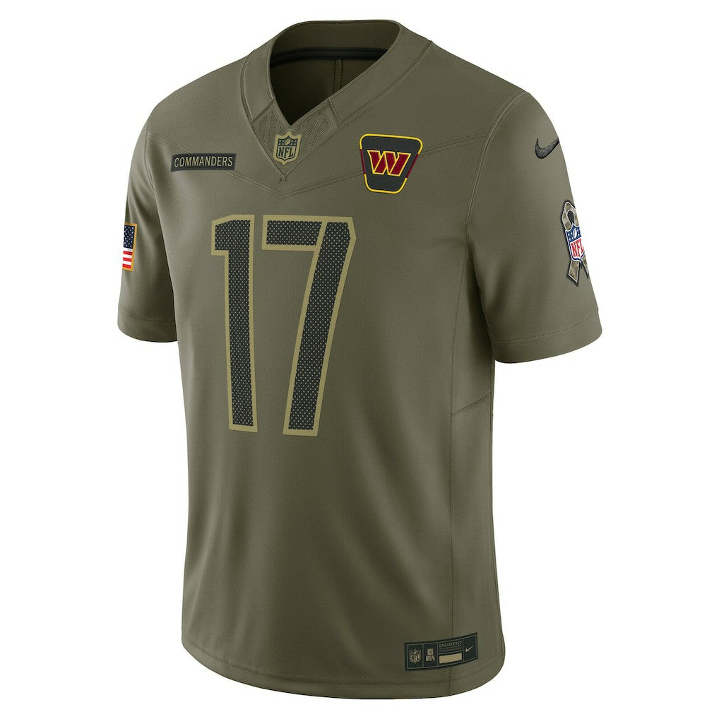 Terry McLaurin Washington Commanders 2025 Salute to Service Limited Jersey - Olive Jerseys