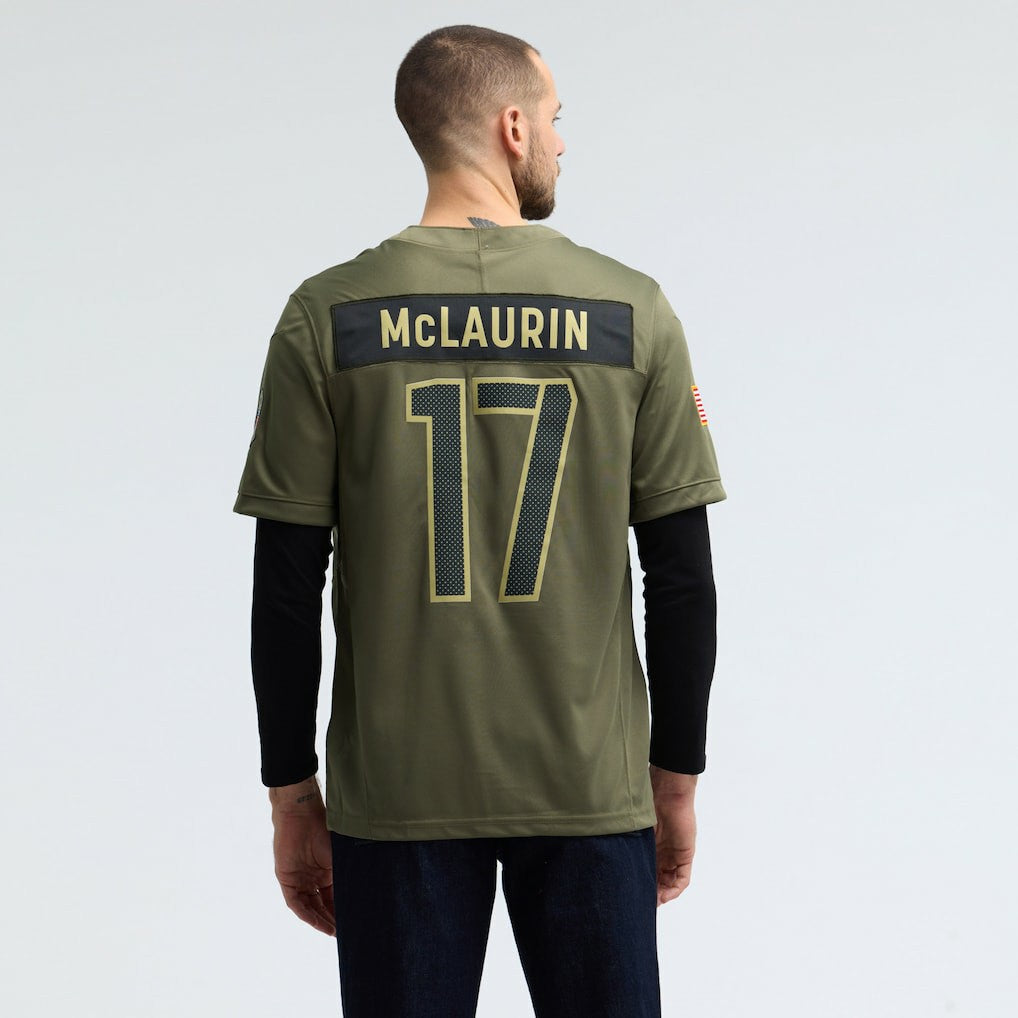 Terry McLaurin Washington Commanders 2025 Salute to Service Limited Jersey - Olive Jerseys