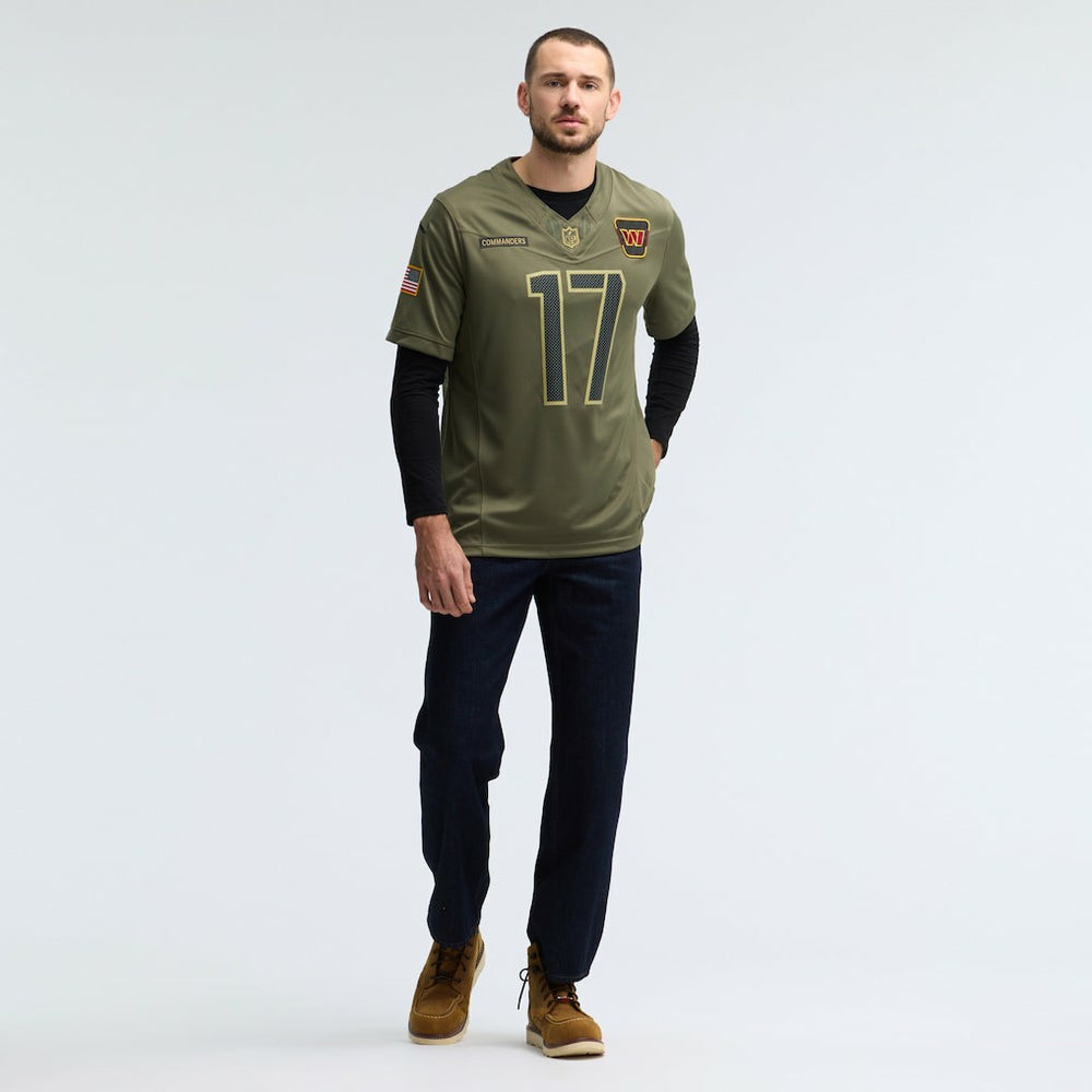 Terry McLaurin Washington Commanders 2025 Salute to Service Limited Jersey - Olive Jerseys