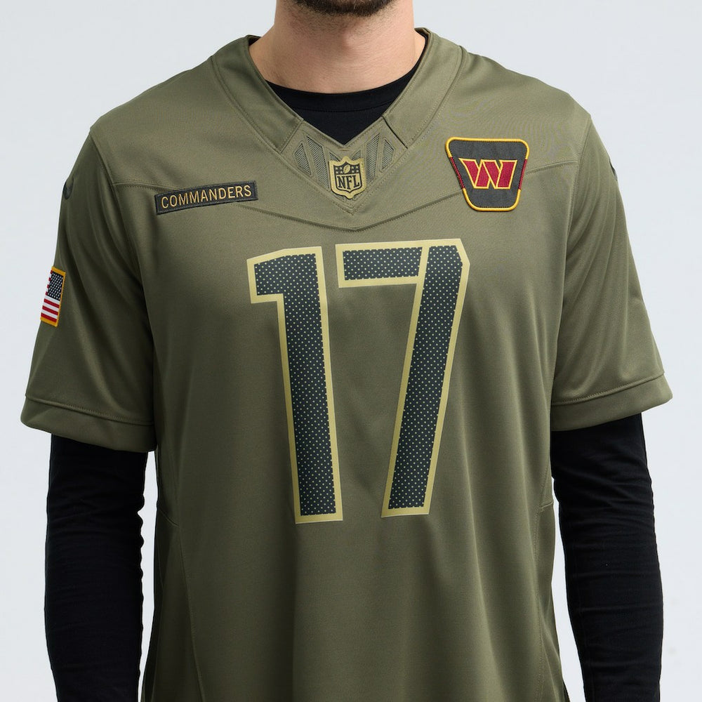 Terry McLaurin Washington Commanders 2025 Salute to Service Limited Jersey - Olive Jerseys