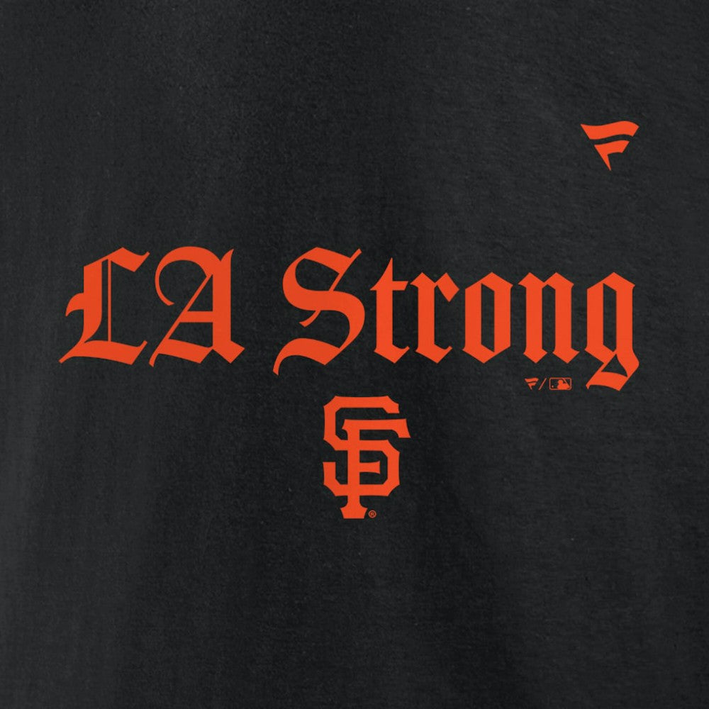 San Francisco Giants Fanatics Unisex LA Strong T-Shirt - Black T-shirts