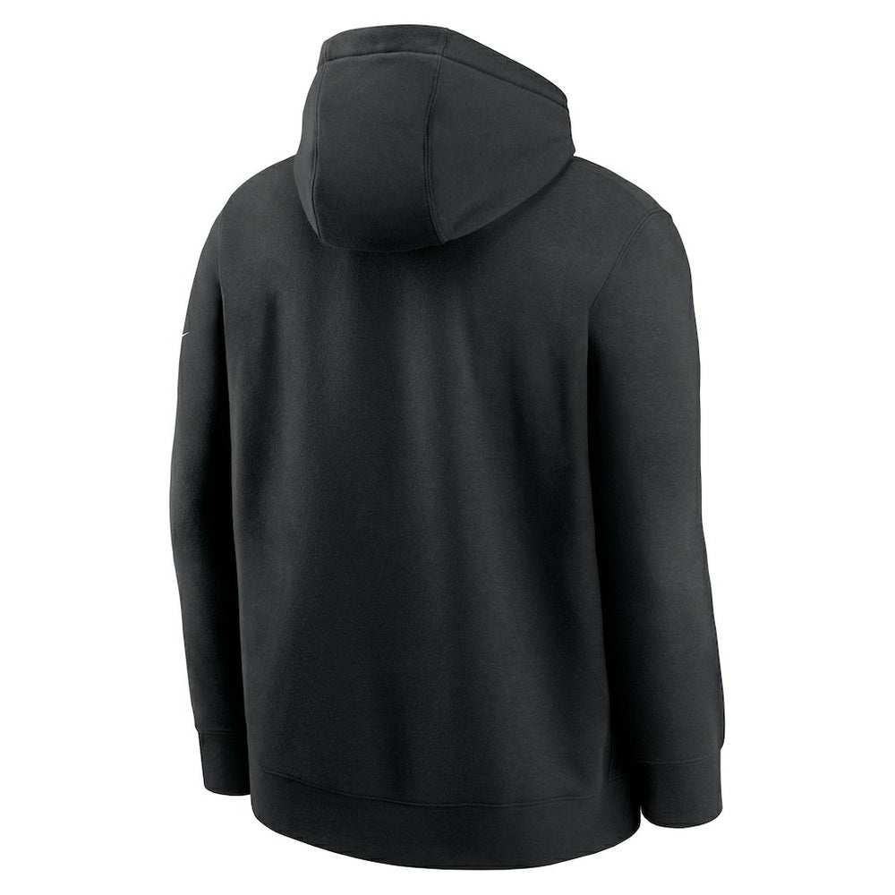 Pittsburgh Steelers Full Blitz Club Fleece Pullover Hoodie - Black Hoodies