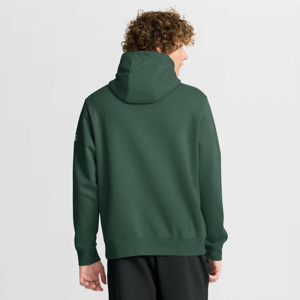 Green Bay Packers Full Blitz Club Fleece Pullover Hoodie - Green Hoodies