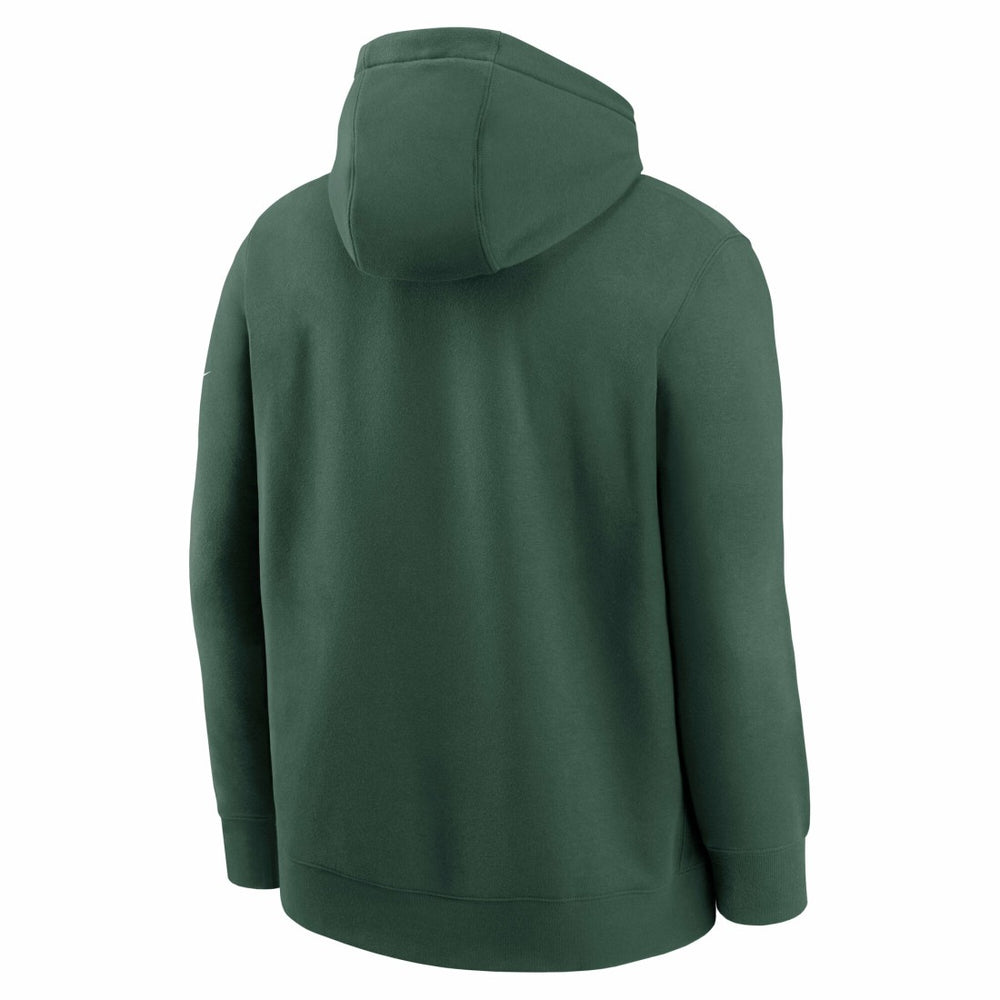 Green Bay Packers Full Blitz Club Fleece Pullover Hoodie - Green Hoodies