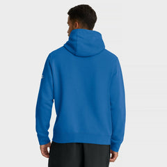 Detroit Lions Full Blitz Club Fleece Pullover Hoodie - Blue Hoodies