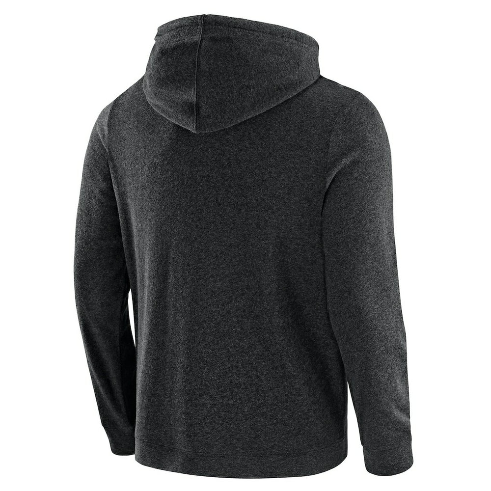 Miami Dolphins J. Palmer Players Lounge Tri-Blend Full-Zip Hoodie - Dark Heather Gray Hoodies