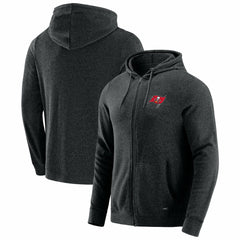 Tampa Bay Buccaneers J. Palmer Players Lounge Tri-Blend Full-Zip Hoodie - Dark Heather Gray Hoodies