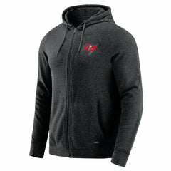 Tampa Bay Buccaneers J. Palmer Players Lounge Tri-Blend Full-Zip Hoodie - Dark Heather Gray Hoodies