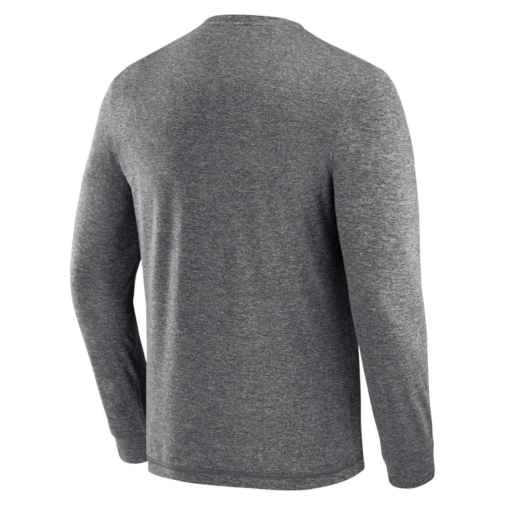 Detroit Lions J. Palmer Four Down Long Sleeve T-Shirt - Heather Black T-shirts
