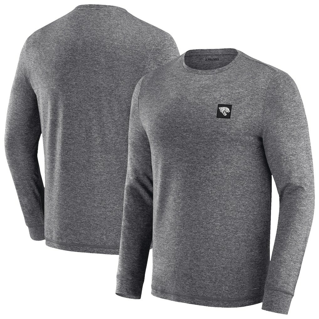 Jacksonville Jaguars J. Palmer Four Down Long Sleeve T-Shirt - Heather Black T-shirts