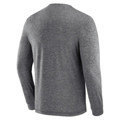 Minnesota Vikings J. Palmer Four Down Long Sleeve T-Shirt - Heather Black T-shirts