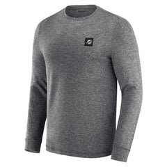 Miami Dolphins J. Palmer Four Down Long Sleeve T-Shirt - Heather Black T-shirts
