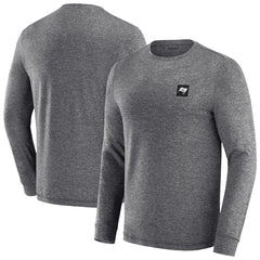 Tampa Bay Buccaneers J. Palmer Four Down Long Sleeve T-Shirt - Heather Black T-shirts