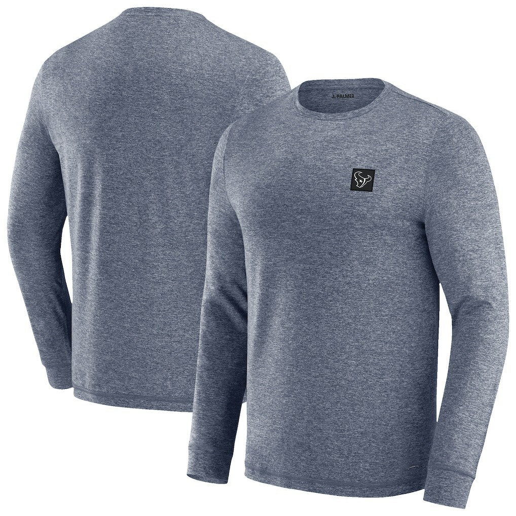 Houston Texans J. Palmer Four Down Long Sleeve T-Shirt - Navy T-shirts