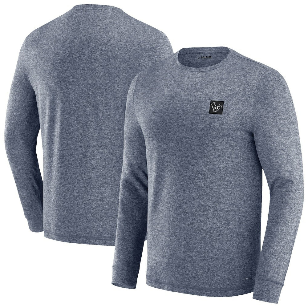 Houston Texans J. Palmer Four Down Long Sleeve T-Shirt - Navy T-shirts