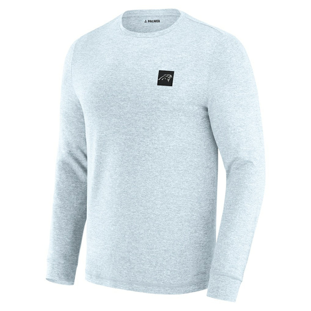 Carolina Panthers J. Palmer Four Down Long Sleeve T-Shirt - Gray T-shirts