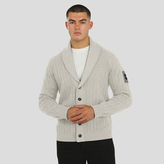 New York Jets J. Palmer The Playmaker Cardigan Raglan Sweater - Gray