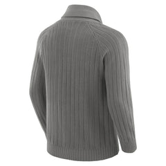 New York Giants J. Palmer The Playmaker Cardigan Raglan Sweater - Graphite