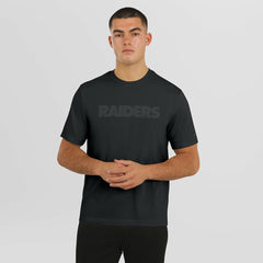 Las Vegas Raiders J. Palmer Play Action Tri-Blend Performance T-Shirt - Black T-shirts