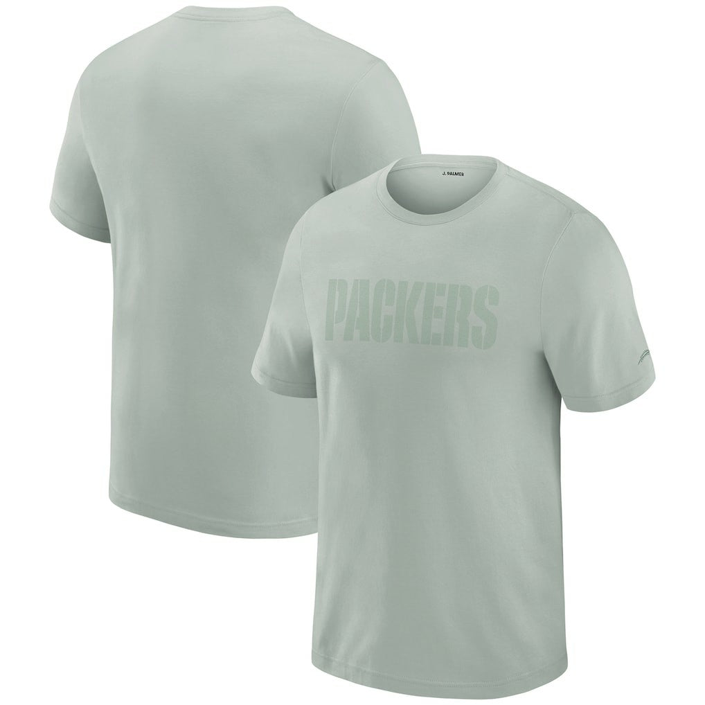 Green Bay Packers J. Palmer Play Action Tri-Blend Performance T-Shirt - Green T-shirts