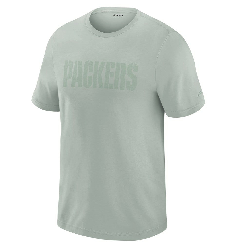 Green Bay Packers J. Palmer Play Action Tri-Blend Performance T-Shirt - Green T-shirts