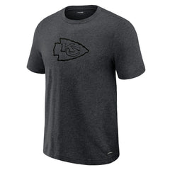 Kansas City Chiefs J. Palmer Players Lounge Tri-Blend T-Shirt - Graphite T-shirts