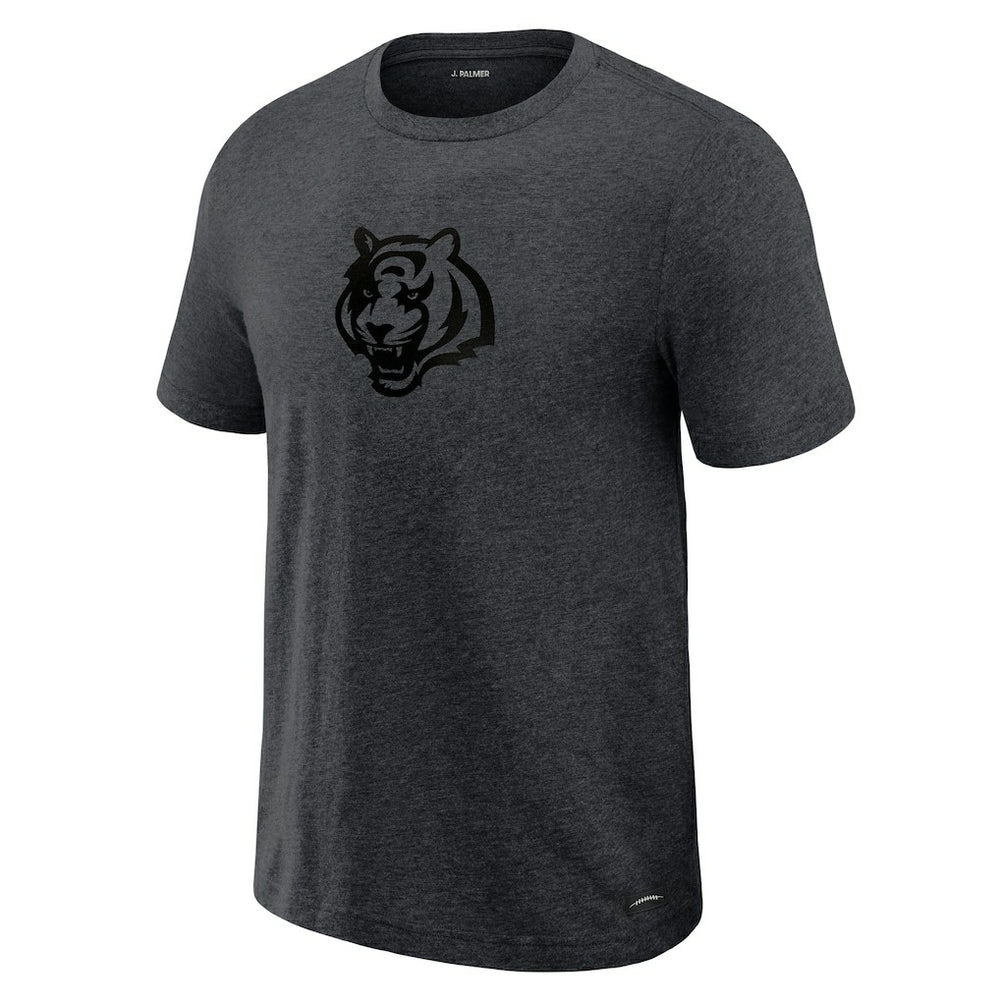 Cincinnati Bengals J. Palmer Players Lounge Tri-Blend T-Shirt - Graphite T-shirts