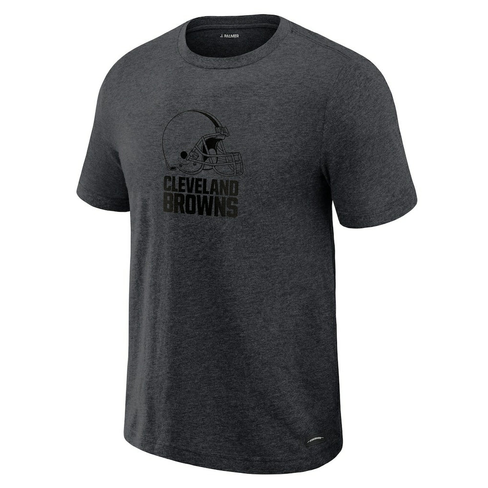 Cleveland Browns J. Palmer Players Lounge Tri-Blend T-Shirt - Graphite T-shirts
