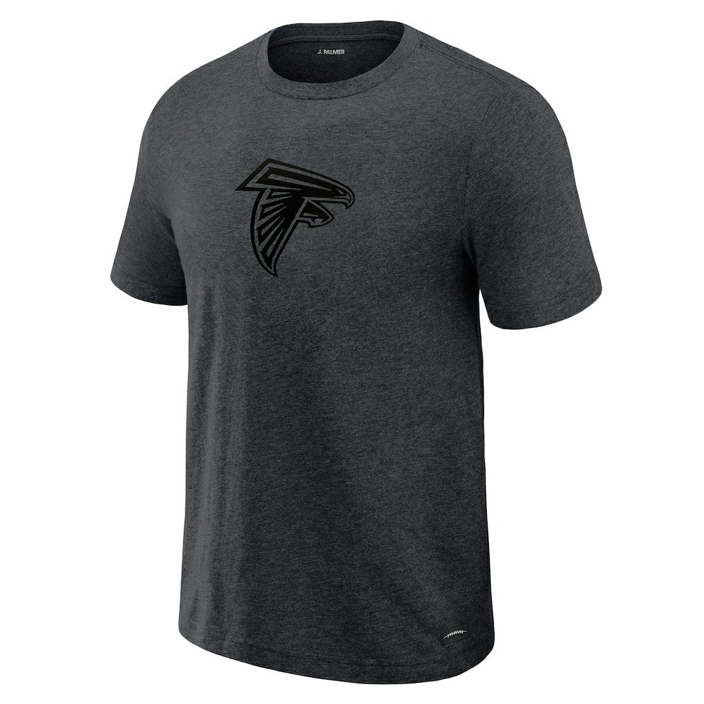 Atlanta Falcons J. Palmer Players Lounge Tri-Blend T-Shirt - Graphite T-shirts