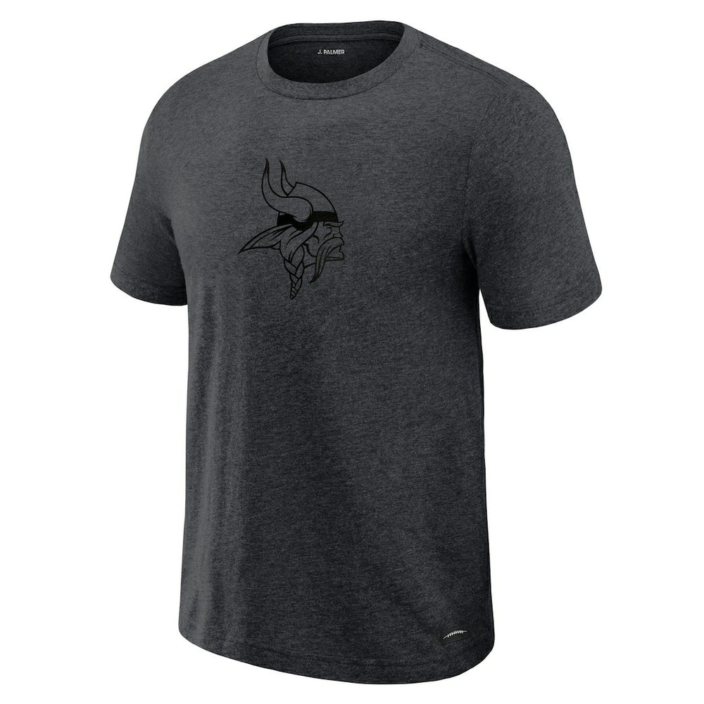 Minnesota Vikings J. Palmer Players Lounge Tri-Blend T-Shirt - Graphite T-shirts