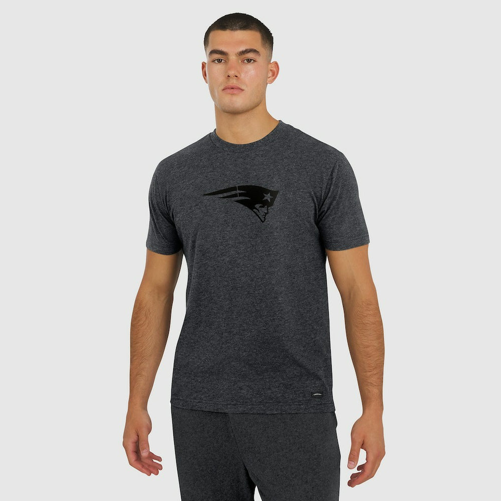 New England Patriots J. Palmer Players Lounge Tri-Blend T-Shirt - Graphite T-shirts