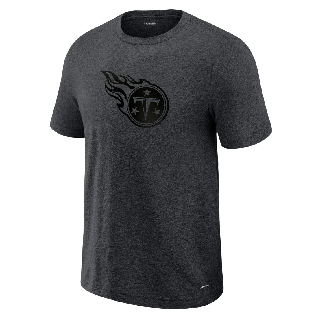 Tennessee Titans J. Palmer Players Lounge Tri-Blend T-Shirt - Graphite T-shirts