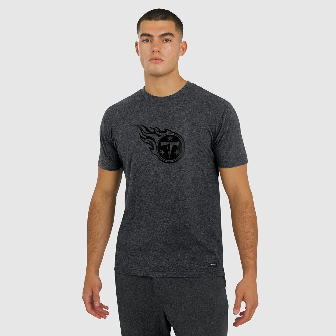 Tennessee Titans J. Palmer Players Lounge Tri-Blend T-Shirt - Graphite T-shirts