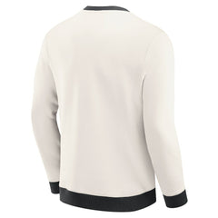 Jacksonville Jaguars Darius Rucker Collection Colorblock Pullover Sweatshirt - Cream Pullover