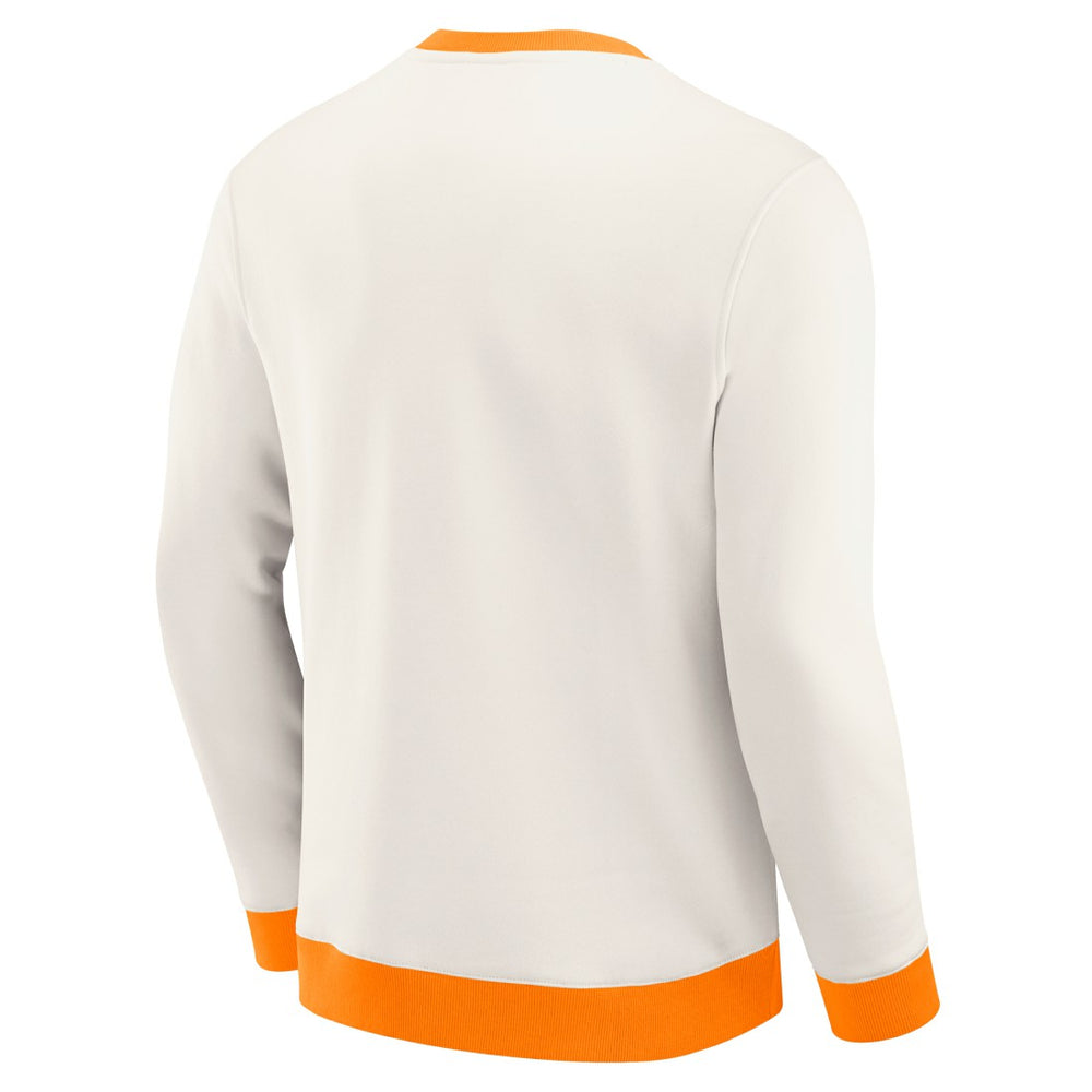 Tampa Bay Buccaneers Darius Rucker Collection Colorblock Pullover Sweatshirt - Cream Pullover