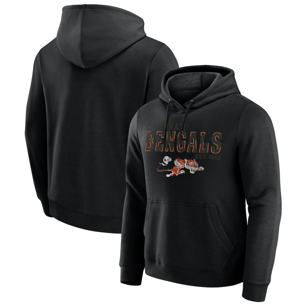 Cincinnati Bengals Darius Rucker Collection Hoodie - Heather Black Hoodies
