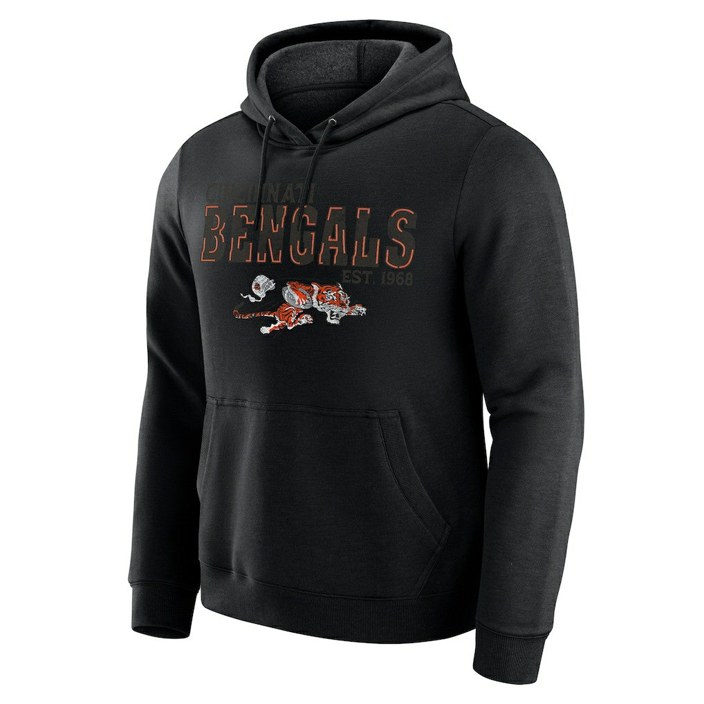 Cincinnati Bengals Darius Rucker Collection Hoodie - Heather Black Hoodies