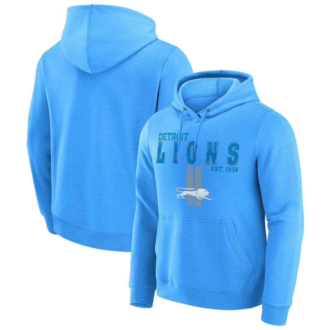 Detroit Lions Darius Rucker Collection Hoodie - Blue Hoodies