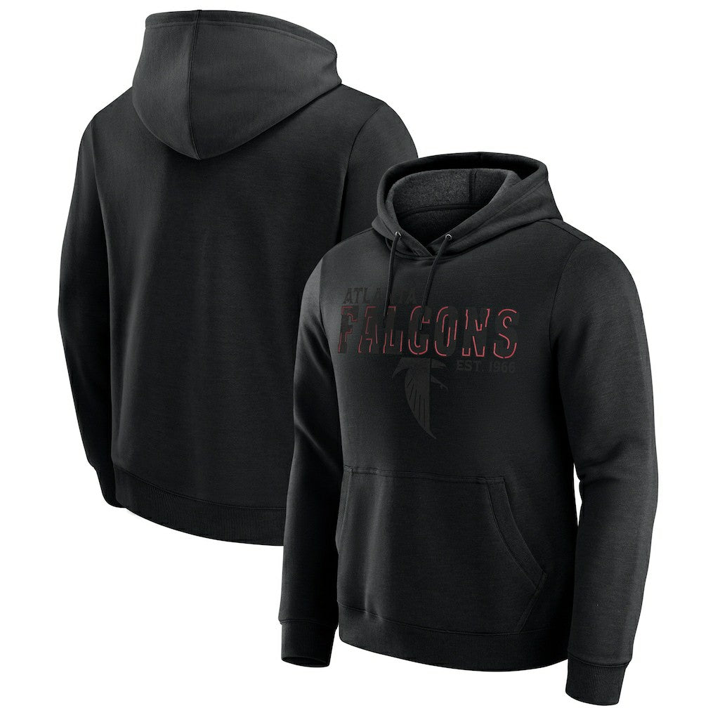 Atlanta Falcons Darius Rucker Collection Hoodie - Heather Black Hoodies