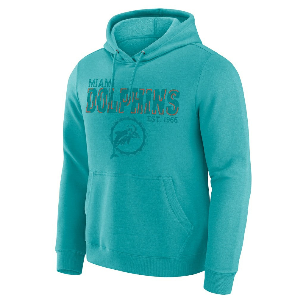 Miami Dolphins Darius Rucker Collection Hoodie - Aqua Hoodies