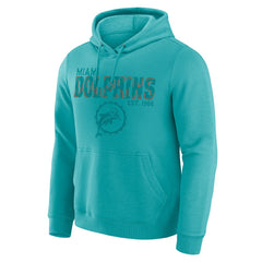 Miami Dolphins Darius Rucker Collection Hoodie - Aqua Hoodies