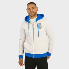 Detroit Lions Darius Rucker Collection Distressed Graphics Full-Zip Hoodie - Cream Hoodies