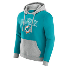 Miami Dolphins Darius Rucker Collection Coaches Hoodie - Aqua Hoodies
