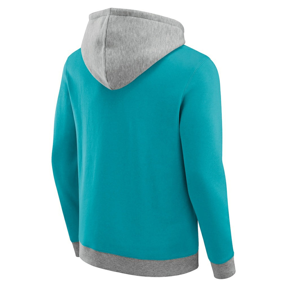 Miami Dolphins Darius Rucker Collection Coaches Hoodie - Aqua Hoodies