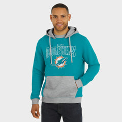 Miami Dolphins Darius Rucker Collection Coaches Hoodie - Aqua Hoodies