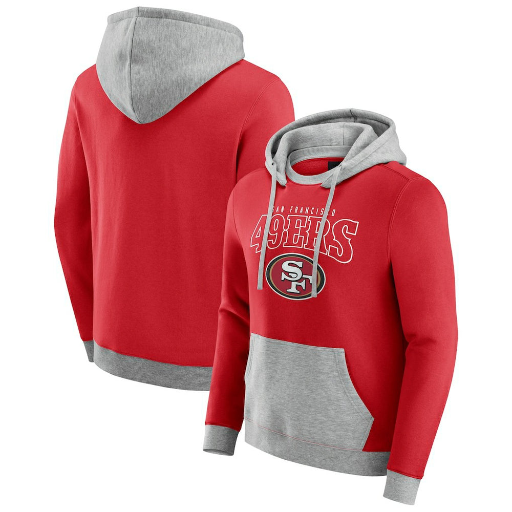 San Francisco 49ers Darius Rucker Collection Coaches Hoodie - Scarlet Hoodies