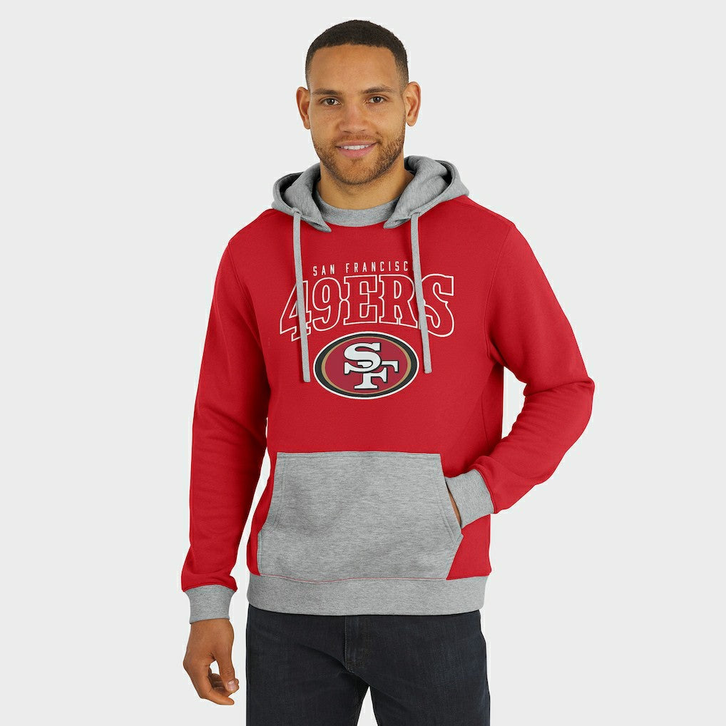 San Francisco 49ers Darius Rucker Collection Coaches Hoodie - Scarlet Hoodies