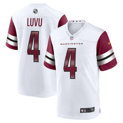 Frankie Luvu Washington Commanders Game Jersey - White Jerseys