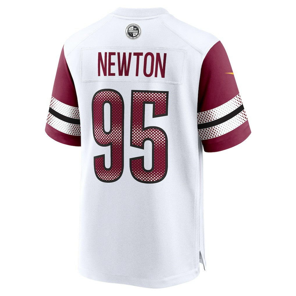 Jer'Zhan Newton Washington Commanders Game Jersey - White Jerseys